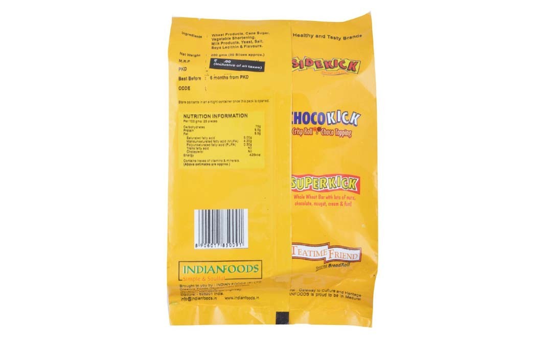 Rusking Slice Rusk Choco    Pack  200 grams
